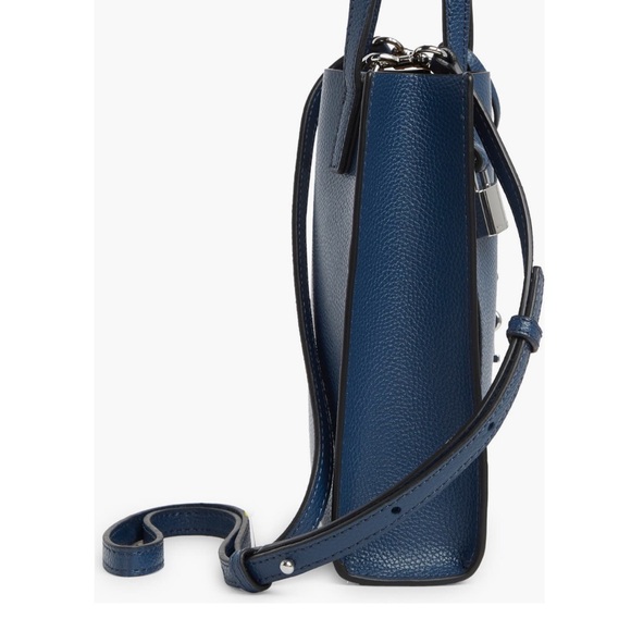 MARC JACOBS MICRO LEATHER TOTE H001L03FA22 AZURE BLUE - Picture 6 of 9